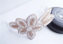 新款水晶串珠马尾扣 纯手工打造的韩国风尚饰品